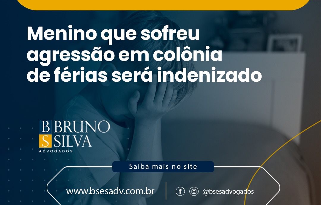 Menino que sofreu agressão em colônia de férias será indenizado