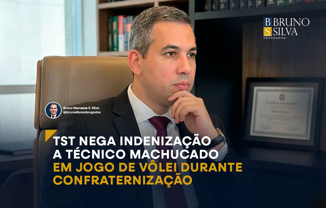 TST NEGA INDENIZAÇÃO A TÉCNICO MACHUCADO EM JOGO DE VÔLEI DURANTE CONFRATERNIZAÇÃO