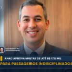 ANAC APROVA MULTAS DE ATÉ R$ 17,5 MIL PARA PASSAGEIROS INDISCIPLINADOS