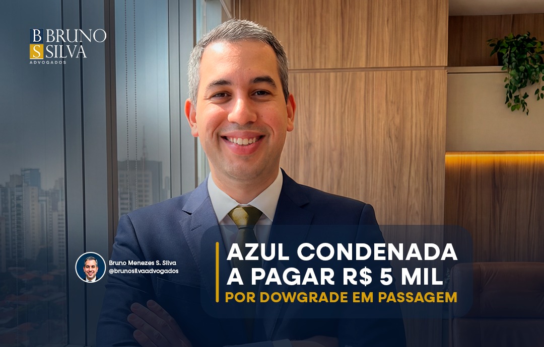 AZUL CONDENADA A PAGAR R$ 5 MIL POR DOWGRADE EM PASSAGEM