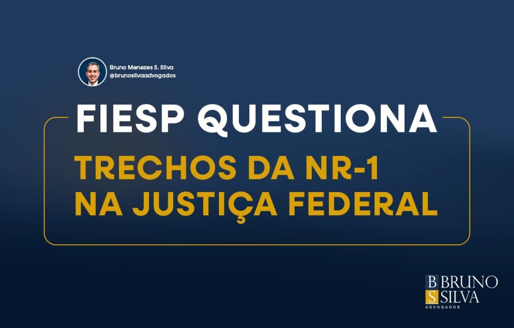FIESP QUESTIONA TRECHOS DA NR-1 NA JUSTIÇA FEDERAL