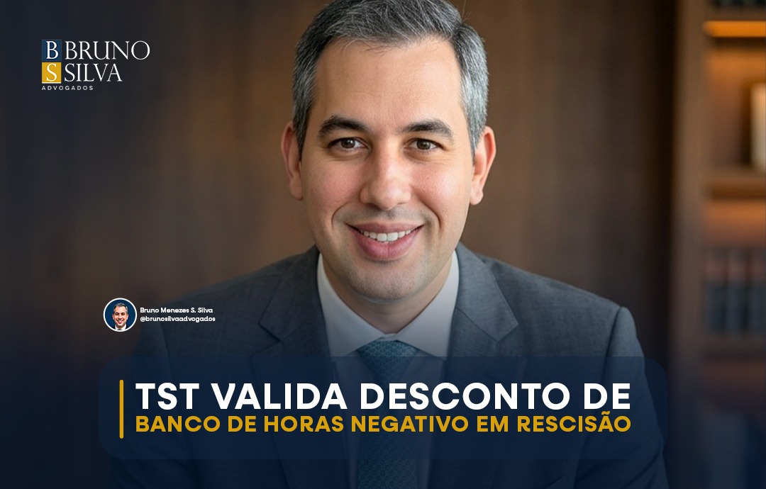 TST VALIDA DESCONTO DE BANCO DE HORAS NEGATIVO EM RESCISÃO